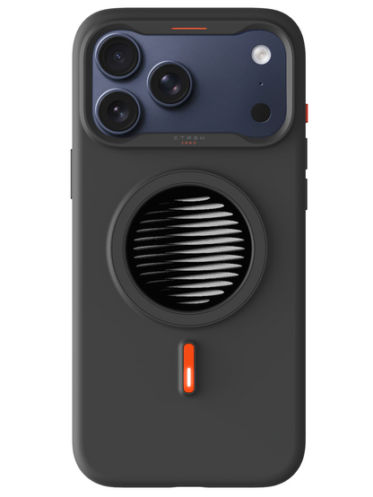 Phone case with 'Xtrem Inno' branding on a white background